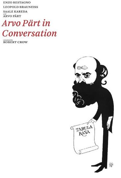 Cover for Arvo Pärt · Arvo Part in Conversation (Hardcover bog) (2012)