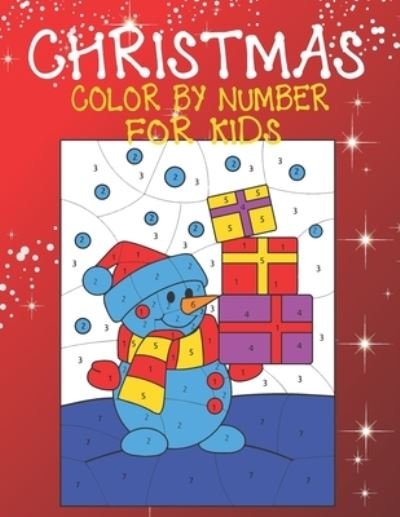 Cover for Cute Kids Coloring Book · Christmas Color By Number For Kids (Pocketbok) (2019)