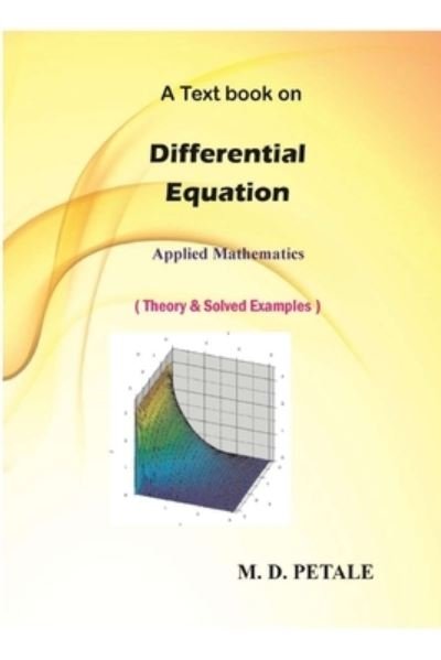 Cover for M D Petale · Differential Equation (Paperback Book) (2024)