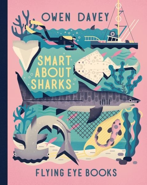Cover for Owen Davey · Smart About Sharks (Innbunden bok) (2016)