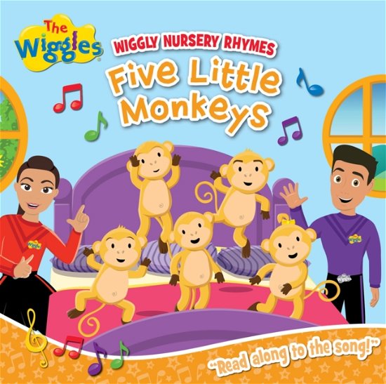 Cover for The Wiggles · The Wiggles: Wiggly Nursery Rhymes   Five Little Monkeys (Kartonbuch) (2024)