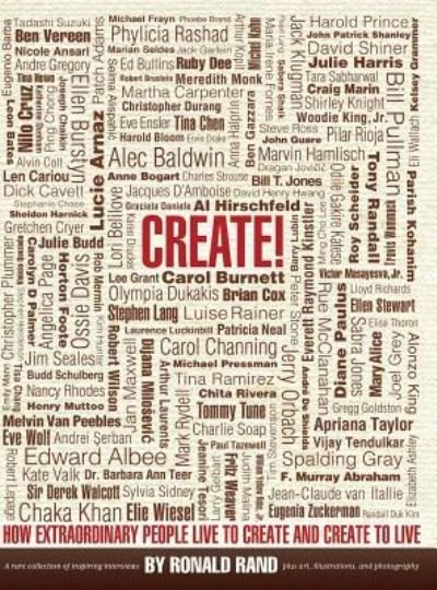 Cover for Ronald Rand · Create! (Hardcover Book) (2017)