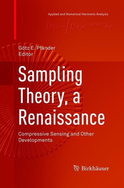 Cover for Sampling Theory a Renaissance (Book) [Softcover reprint of the original 1st ed. 2015 edition] (2019)