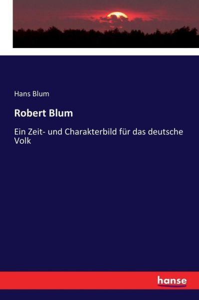 Cover for Blum · Robert Blum (Book) (2018)