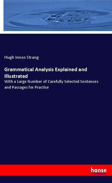 Cover for Strang · Grammatical Analysis Explained a (Buch)