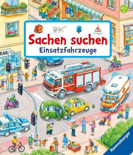 Cover for Susanne Gernhäuser · Sachen suchen: Einsatzfahrzeuge (Spielzeug)