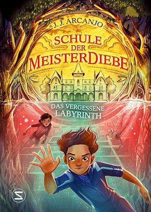 J. J. Arcanjo · Schule der Meisterdiebe 2: Das vergessene Labyrinth (Bok) (2024)