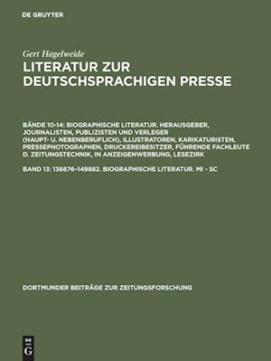 Cover for Gert Hagelweide · Literatur zur deutschsprachigen Presse (Book) (2003)