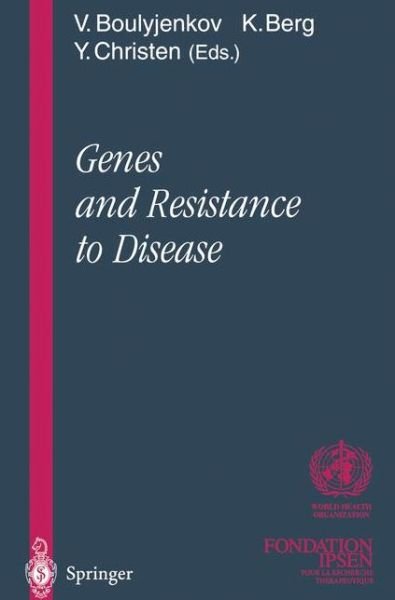 Cover for V Boulyjenkov · Genes and Resistance to Disease (Paperback Book) [Softcover reprint of the original 1st ed. 2000 edition] (2012)