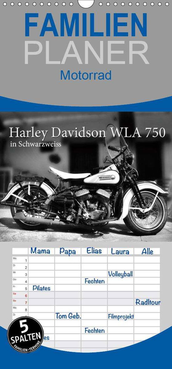 Cover for Laue · Harley Davidson WLA 750 in Schwarz (Book)