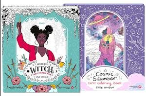 Cover for Lisa Sterle · Modern Witch Tarot Coloring Book / Cosmic Slumber Tarot Coloring Books-Bundle (Book) (2023)