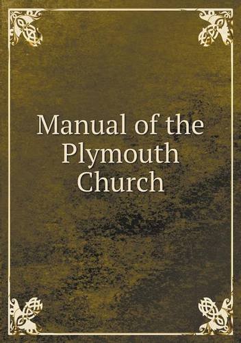 Cover for Brooklyn · Manual of the Plymouth Church (Taschenbuch) (2013)