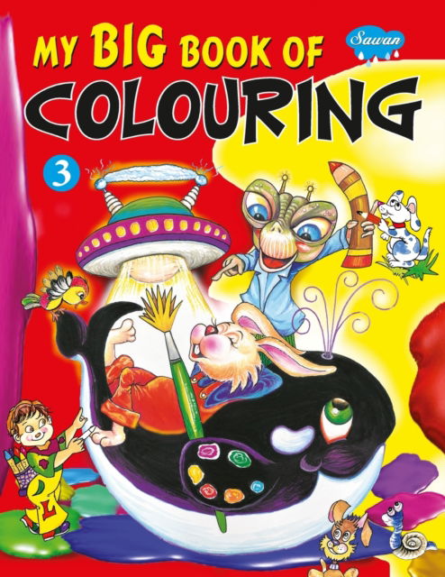 Cover for Manoj Pub. Ed. Board · My Big Book of Colouring-III (Paperback Book) (2021)