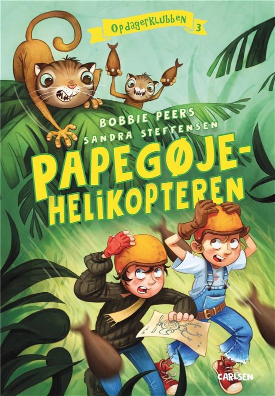 Cover for Bobbie Peers · Opdagerklubben: Opdagerklubben (3) - Papegøjehelikopteren (Bound Book) [1th edição] (2021)