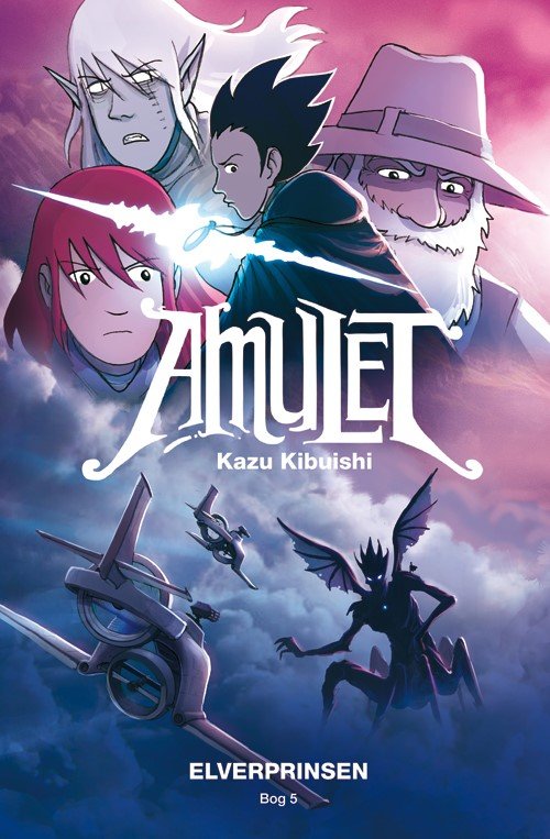 Cover for Kazu Kibuishi · Amulet: Amulet 5: Elverprinsen (Gebundesens Buch) [1. Ausgabe] (2020)