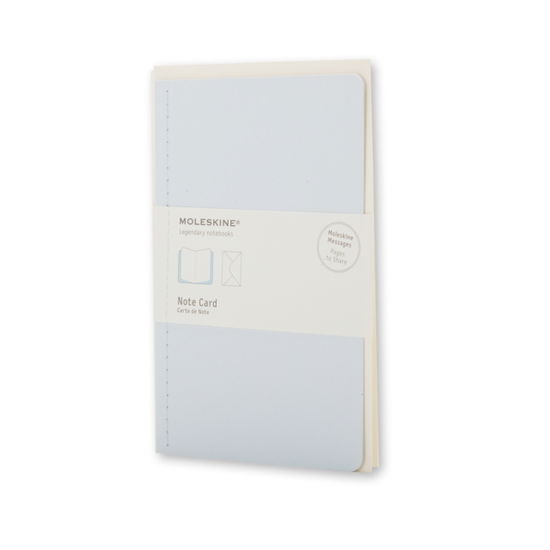 Cover for Moleskine · Moleskine Note Card With Envelope - Large Iris Blue - Moleskine Messages (Flashcards) (2013)