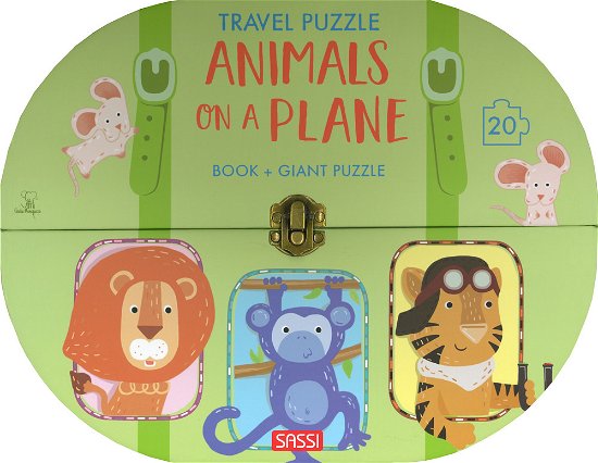 Cover for Ester Tome · Animals on a Plane - Travel Puzzle (Hardcover Book) (2019)