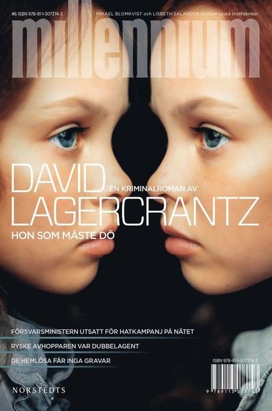 Cover for David Lagercrantz · Millennium: Hon som måste dö (ePUB) (2019)