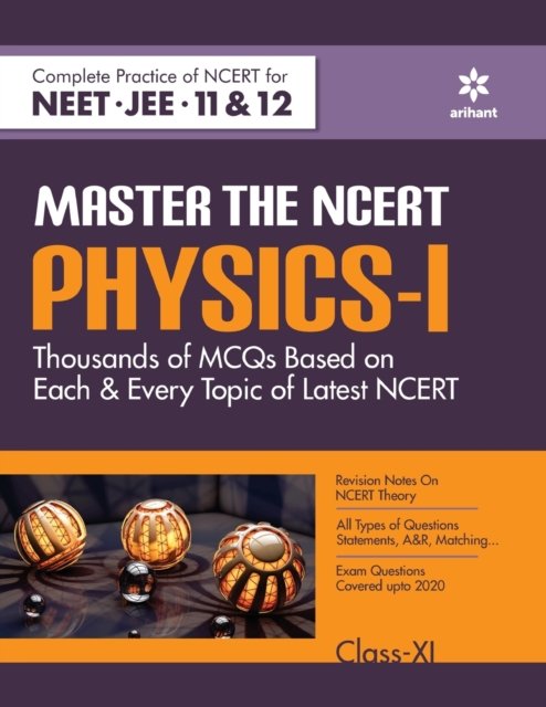 Cover for Dr Satyam Kumar · Master The NCERT Physics Vol-1 (Pocketbok) (2020)