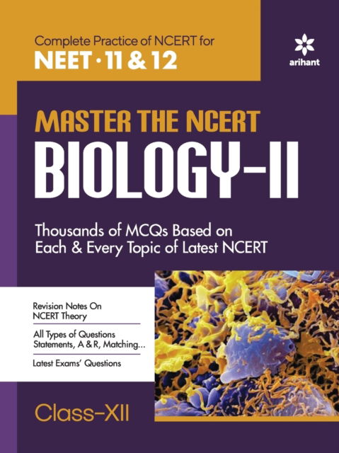 Cover for Sanjay Sharma · Master the Ncert for Neet Biologyvol.2 (Paperback Book) [6 Revised edition] (2022)