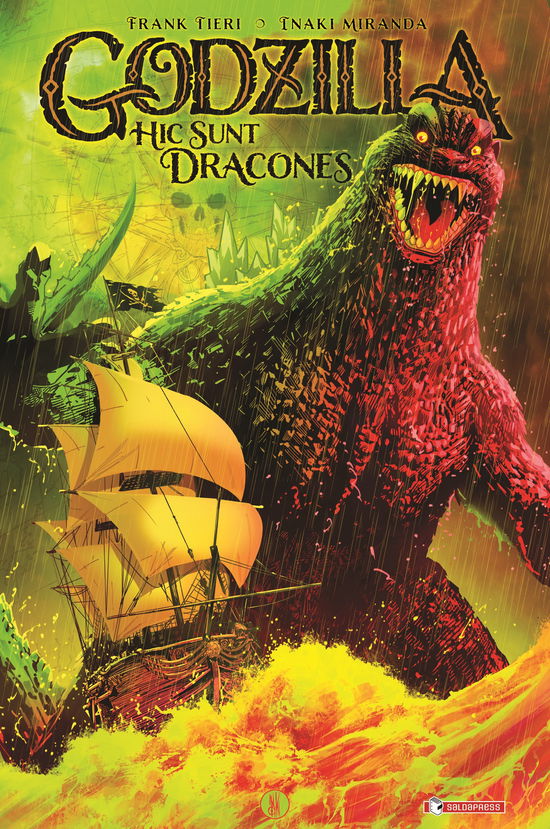 Cover for Frank Tieri · Godzilla. Hic Sunt Dracones (Book)