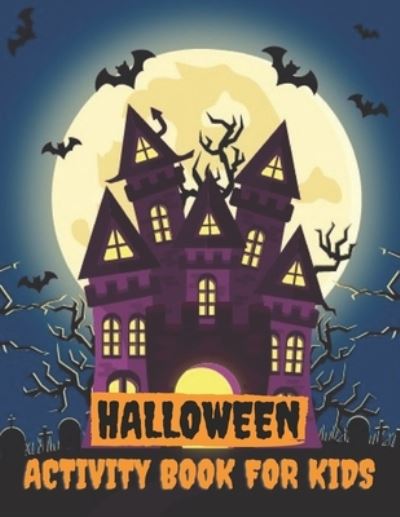 Cover for Orange Oyster Books · Halloween Activity Book For Kids (Paperback Book) (2020)