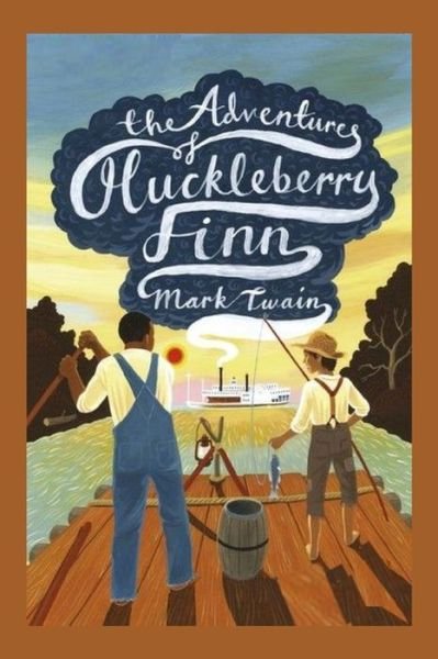 Cover for Mark Twain · The Adventures of Huckleberry Finn: Illustrated (Pocketbok) (2022)
