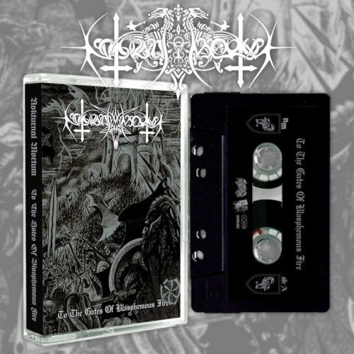 Cover for Nokturnal Mortum · To The Gates of Blasphemous Fire (MC) (Cassette) (2022)