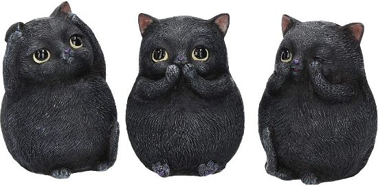 Nemesis Now Three Wise Fat Cats 8.5cm (Merchandise) - Nemesis Now - Merchandise -  - 0801269122867 - 26. oktober 2022