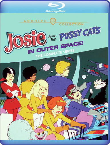 Cover for Josie &amp; the Pussycats in Outer Space: Comp Series (Blu-ray) (2021)