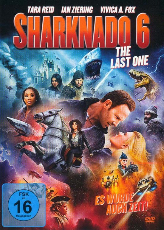 Cover for Reid,tara / Ziering,ian/a. Fox,vivica · Sharknado 6 - the Last One (Es Wurde Auch Zeit!) (DVD) (2018)