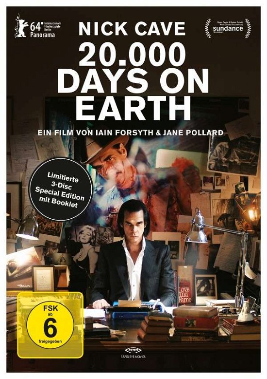 Cover for Cave,nick / Minogue,kylie · 20.000 Days on Earth (3 Disc L (Blu-ray) [Special edition] (2015)