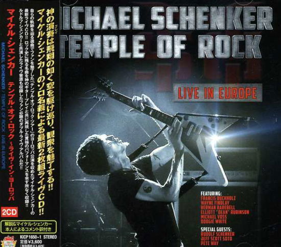 Cover for Michael Schenker · Temple of Rock: Live in Europe (CD) [Bonus Tracks edition] (2013)
