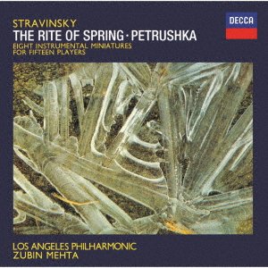 Cover for Zubin Mehta · Stravinsky:The Rite Of Spring. Petrushka (CD) (2021)