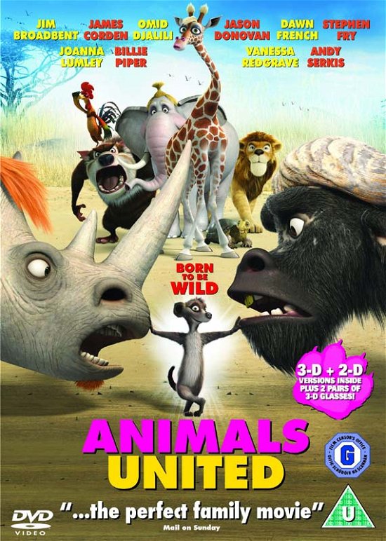 Cover for Eiv · Animals United (DVD) (2011)