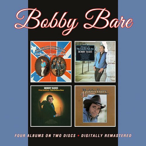 Cover for Bobby Bare · The English Countryside / (Margies At) The Lincoln Park Inn And Other Controversial Country Songs / I Hate Goodbyes / Ride Me Down Easy / Cowboys And Daddys (CD) (2022)
