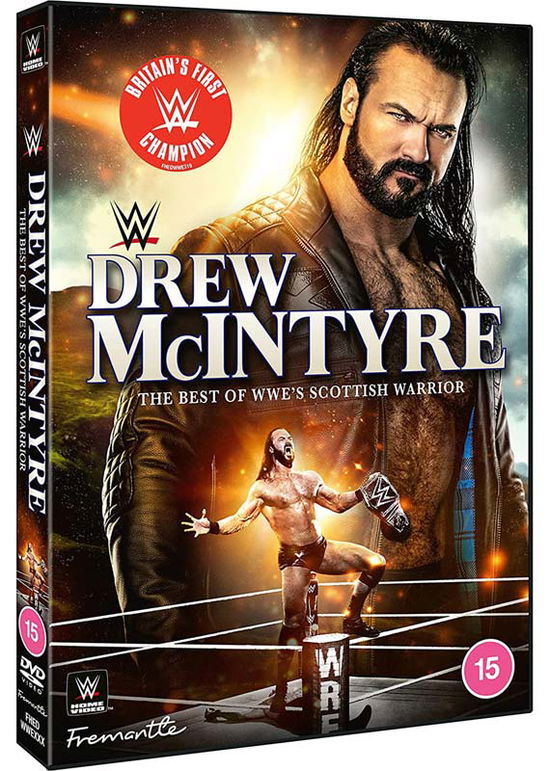 Cover for Wwe: Drew Mcintyre - the Best · WWE: Drew Mcintyre - The Best Of Wwes Scottish Warrior (DVD) (2021)