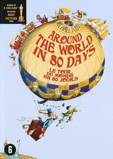 Cover for Around the World in 80 Days (1956) (DVD) (2010)