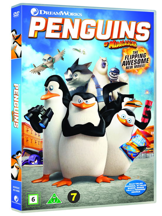 Cover for Penguins of Madagascar (DVD) (2018)