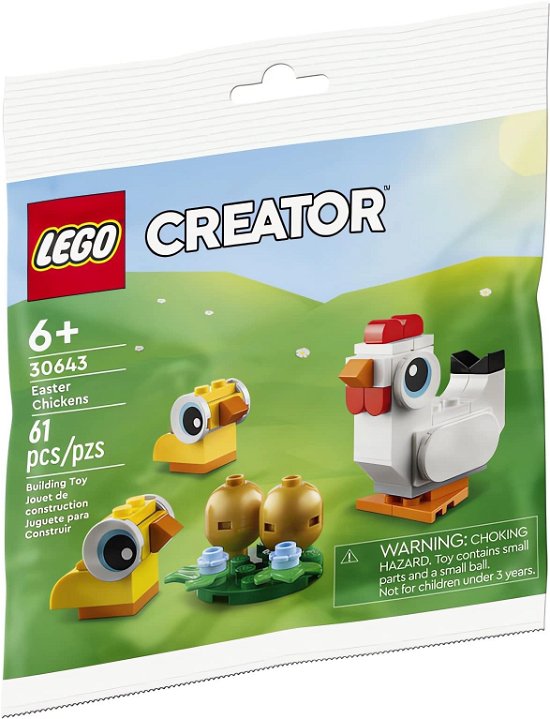 Creator - Easter Chickens ( 30643 ) - Lego - Merchandise -  - 5702017399867 - 