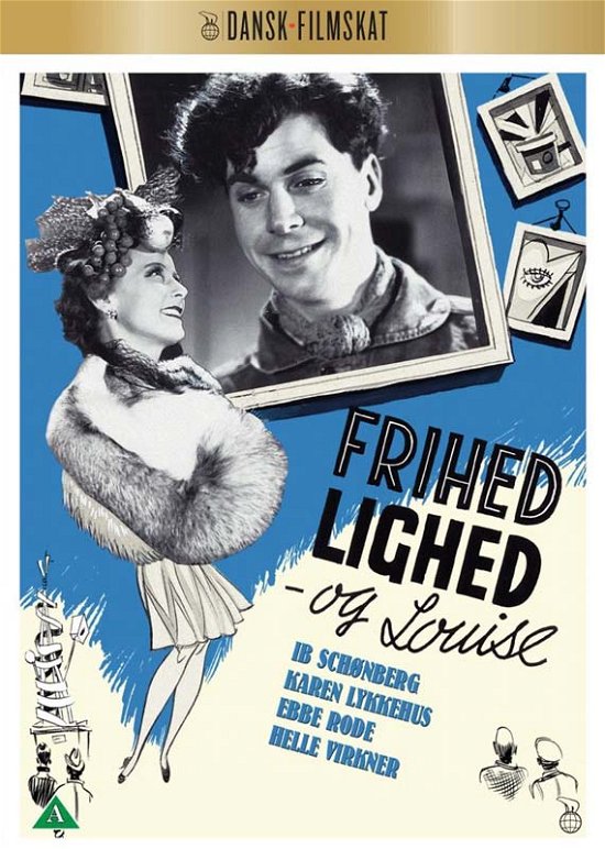 Cover for Frihed, Lighed Og Louise (DVD) (2020)