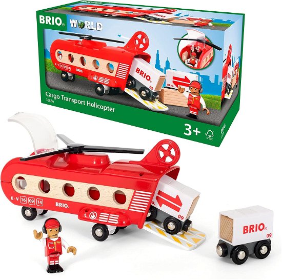 Cover for Brio · Brio - Brio Eisenbahn-transporthubschrauber (Legetøj) (2018)