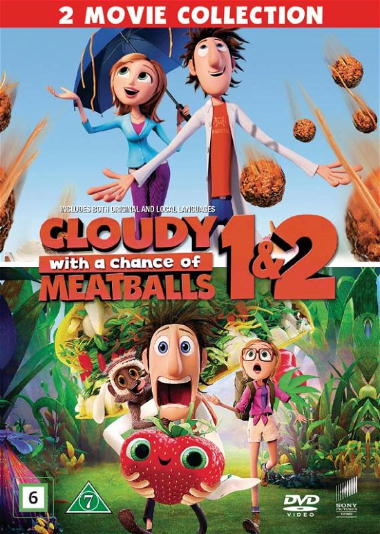 Cloudy with a Chance of Meatballs 1+2 -  - Elokuva -  - 7330031006867 - torstai 11. heinäkuuta 2019