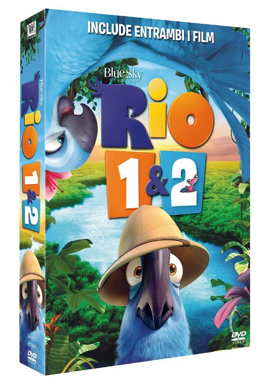 Cover for Cartoni Animati · Rio / Rio 2 - Missione Amazzonia (DVD)