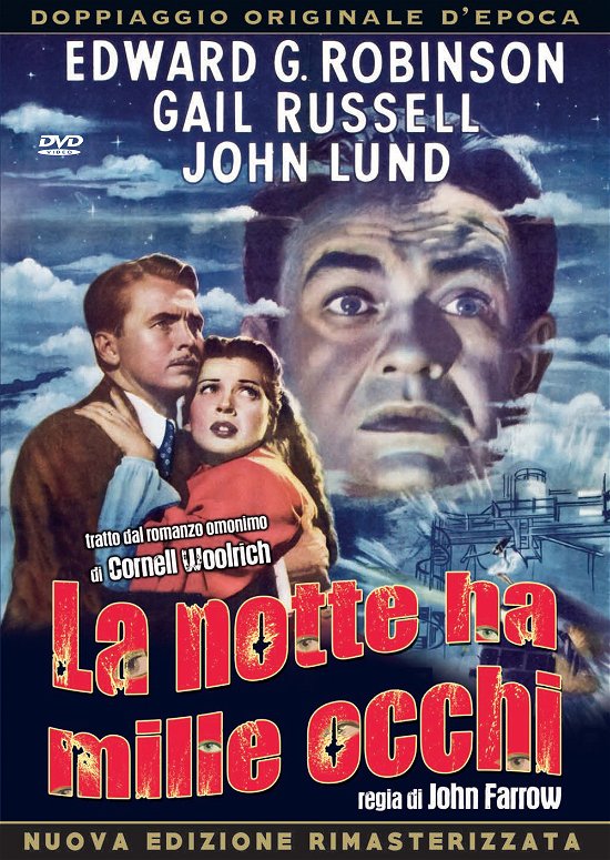 Cover for La Notte Ha Mille Occhi (DVD)