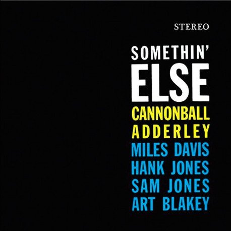 Cover for Cannonball Adderley · Somethin Else (LP/CD) (2020)
