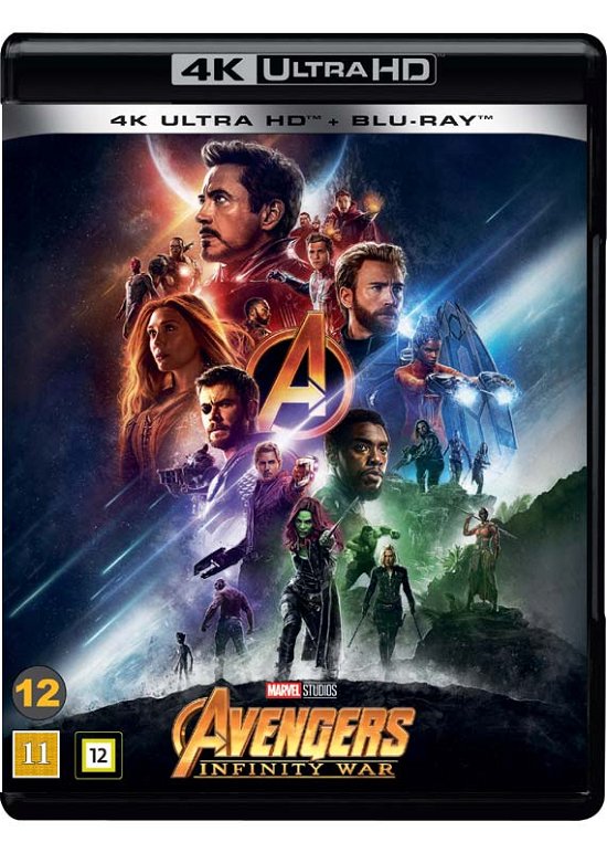 Cover for Avengers: Infinity War (4K UHD + Blu-ray) [4K edition] (2018)