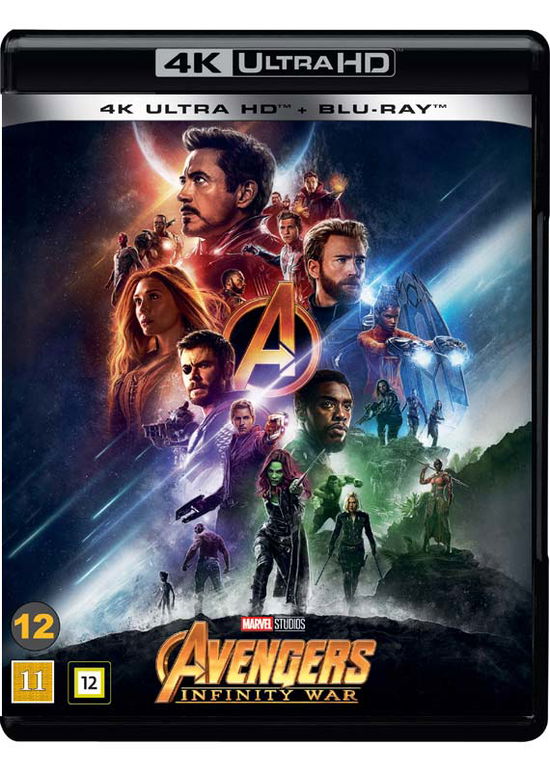 Cover for Avengers: Infinity War (4K Ultra HD/BD) [4K edition] (2018)