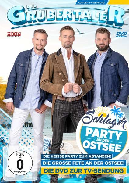 Schlager Party An Der Ostsee - Die Grubertaler - Film - MCP - 9002986634867 - 29. oktober 2021