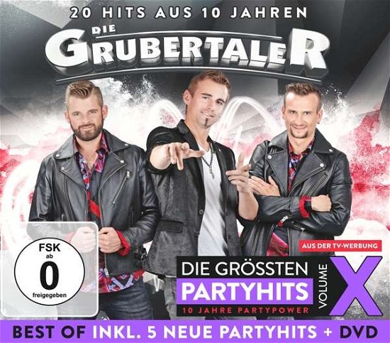 Das Beste Aus 10 Jahren Party Volume X - Grubertaler - Musik - MCP - 9002986720867 - 27. Dezember 2018